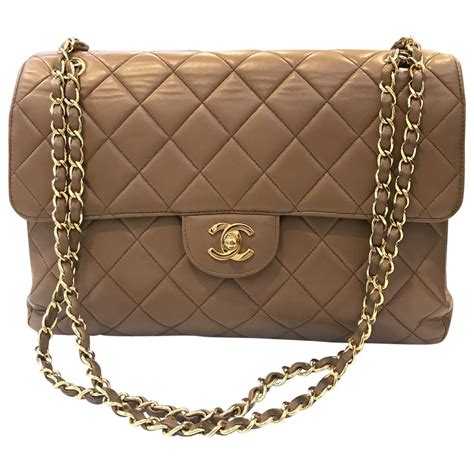 brown chanel purse|buy Chanel classic flap bag.